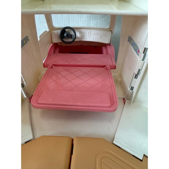 Vintage 1998 Fisher Price Loving Family RV Vacation Camper Motor Home Car - Picture 10 of 12